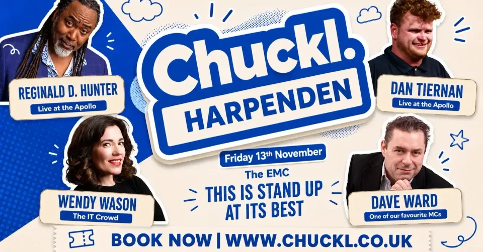 Chuckl. Harpenden with Reginald D. Hunter