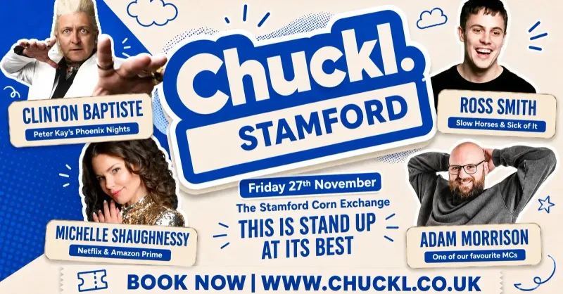 Chuckl. Stamford with Clinton Baptiste & Special Guests