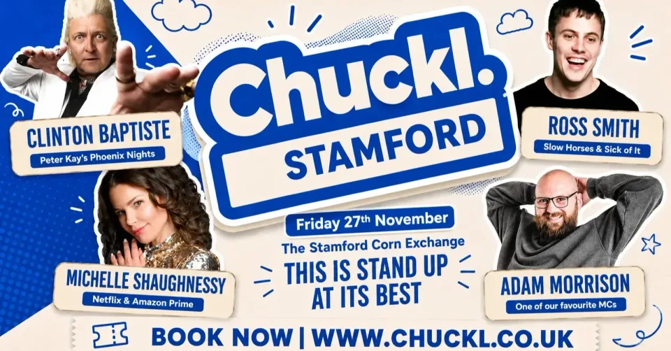 Chuckl. Stamford with Clinton Baptiste & Special Guests