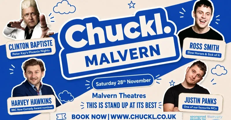 Chuckl. Malvern with Clinton Baptiste & Special Guests