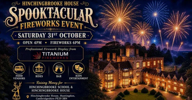 Hinchingbrooke House Spooktacular Fireworks Night