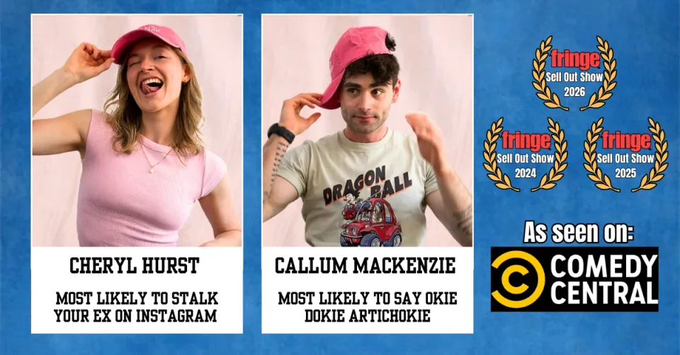 Callum Mackenzie and Cheryl Hurst: Two Club Comedians